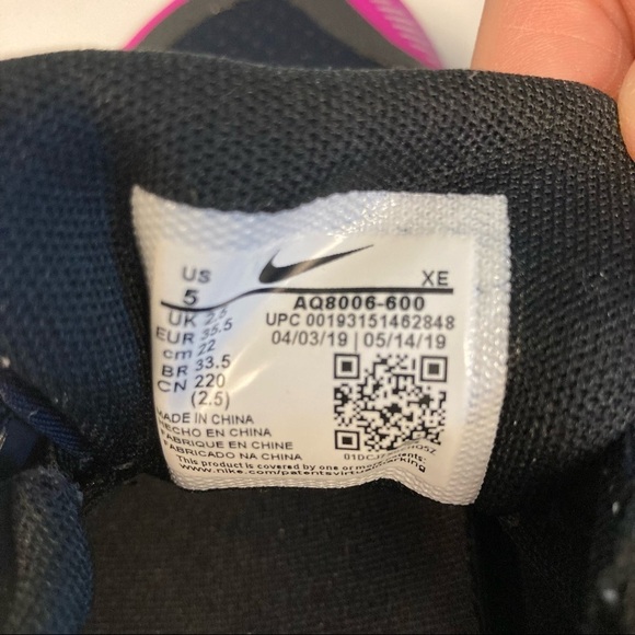 NIKE Sz 5 Zoom Pegasus Run Utility  36 Shield Fire Pink Sneakers - Picture 9 of 12